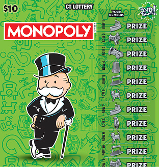 $10 MONOPOLY $10 scratch ticket