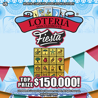 LOTERIA® Fiesta $5 scratch ticket