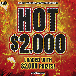 Hot $2,000 $10 scratch ticket