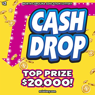 Cash Drop $2 scratch ticket
