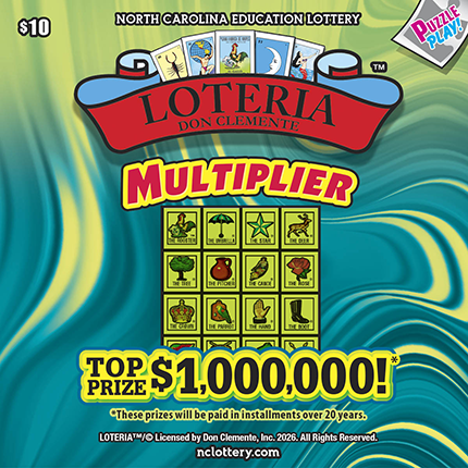 LOTERIA™ MULTIPLIER $10 scratch ticket