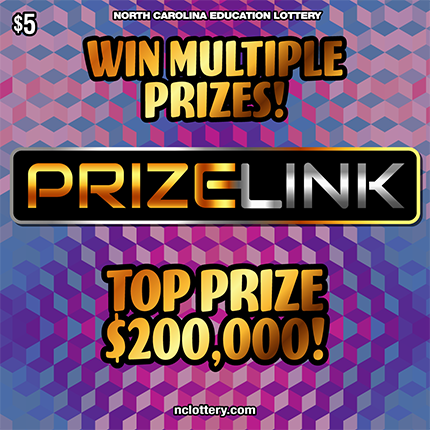 Prize Link Connect $5 scratch ticket
