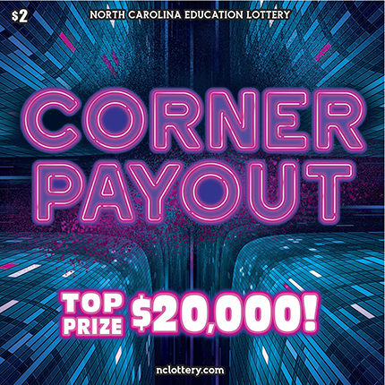 Corner Payout $2 scratch ticket