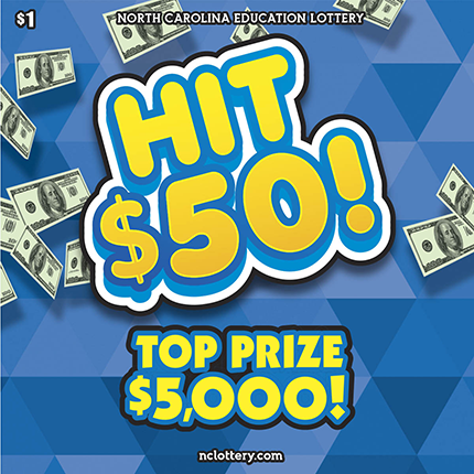 Hit $50! $1 scratch ticket