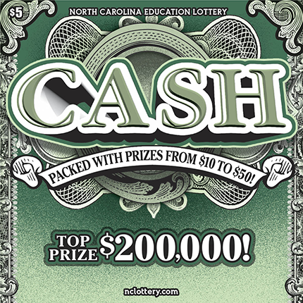 CASH $5 scratch ticket