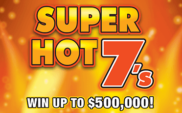 Super Hot 7's $10 scratch ticket