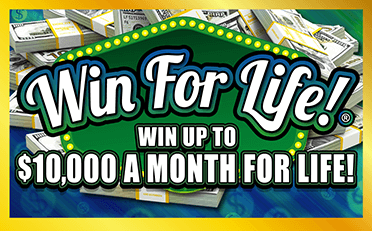 Win For Life! $5 scratch ticket