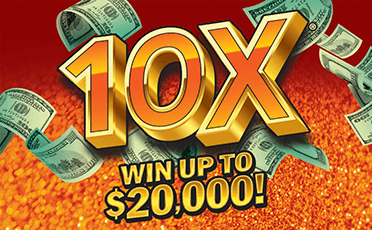 10X $2 scratch ticket