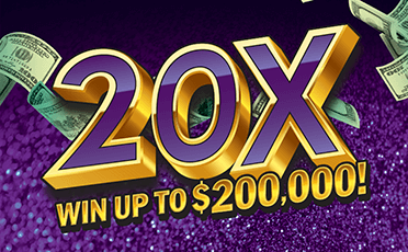 20X $5 scratch ticket