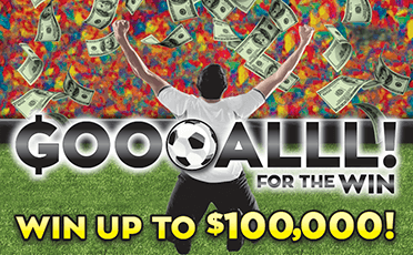 Goooalll! For The Win $5 scratch ticket