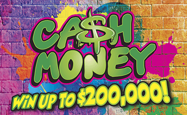 Ca$h Money $5 scratch ticket