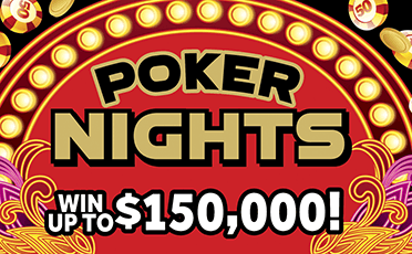 Poker Nights $5 scratch ticket