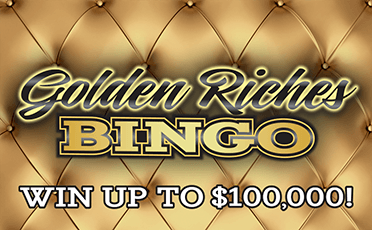 Golden Riches Bingo $5 scratch ticket